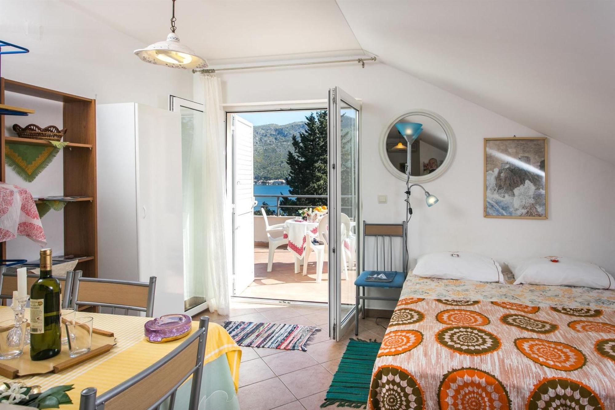 Apartments Marija - 50M From Beach Zaton  Buitenkant foto